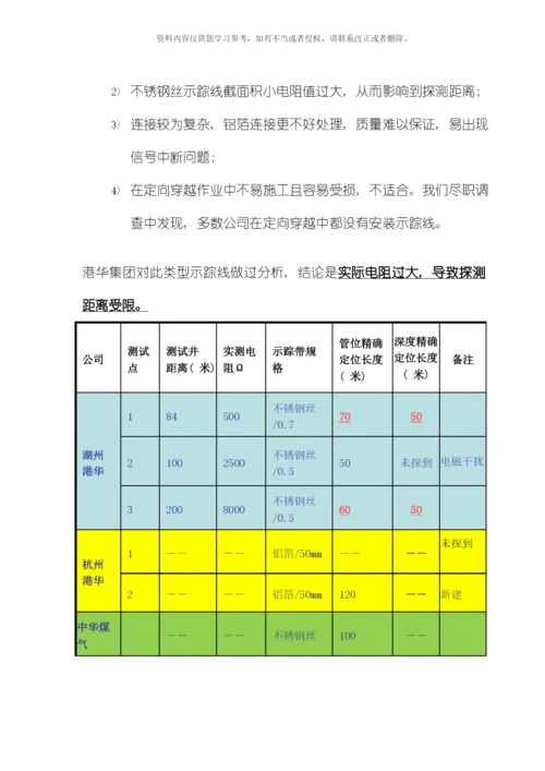 地下PE管施工探讨模板.docx