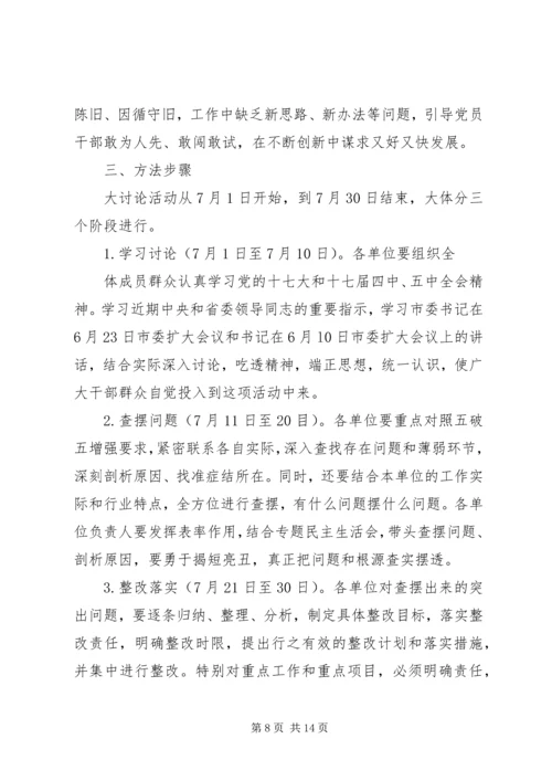 在解放思想讨论大会上发言范文.docx