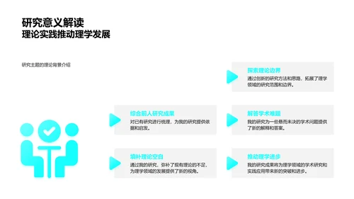 理学研究开题报告PPT模板