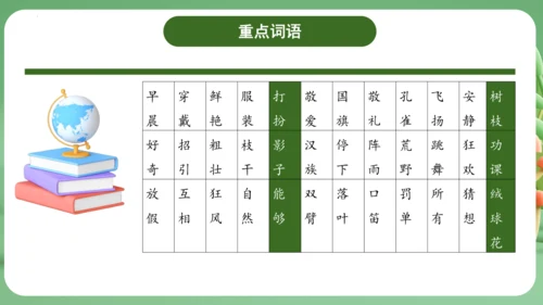统编版2024三年级语文上册第一单元复习   课件