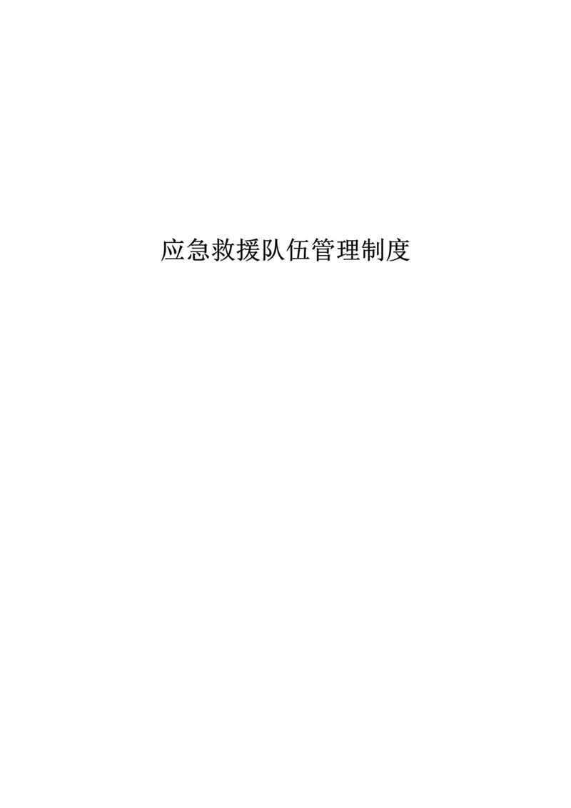 应急救援队伍管理制度.docx