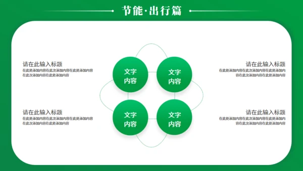 节能减排低碳生活宣传绿色能源通用PPT模板