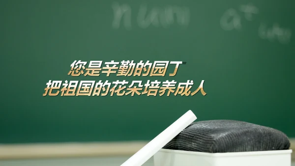最美教师教师节颁奖典礼老师节颁奖晚会PPT