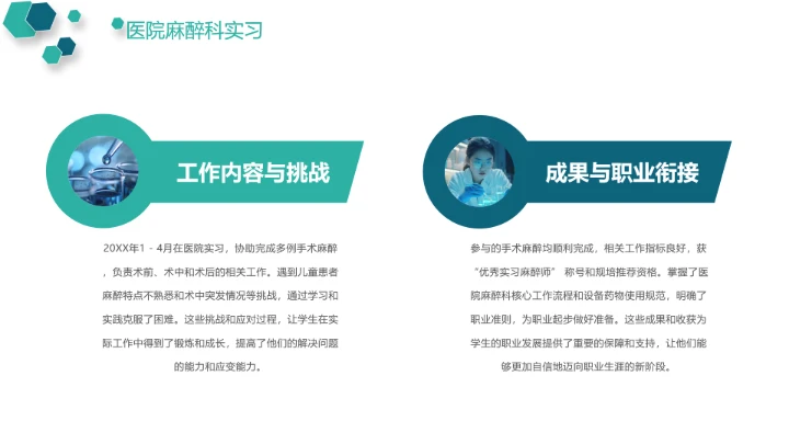 临床医学专业大学生职业生涯发展规划求职能力展示PPT