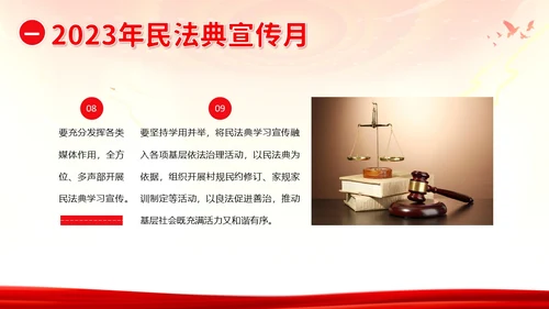 民法典宣传月民法典法律知识宣讲PPT课件