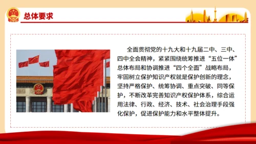 强化知识产权保护的意见通用PPT模板