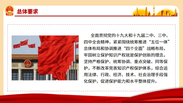 强化知识产权保护的意见通用PPT模板