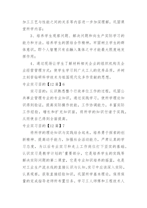 专业实习目的.docx