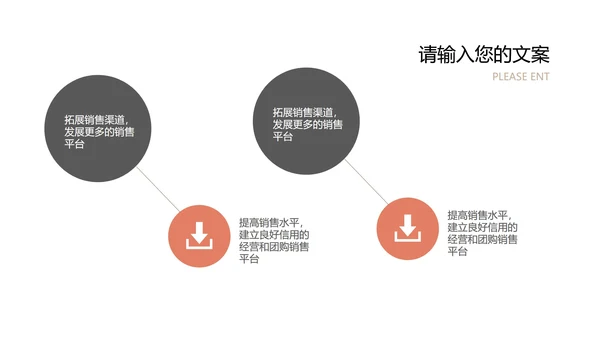 黄色渐变风年度总结汇报PPT模板