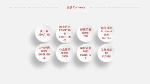 个人求职竞聘简历微立体通用PPT模板