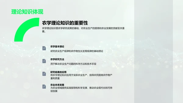 农学研究毕业答辩PPT模板