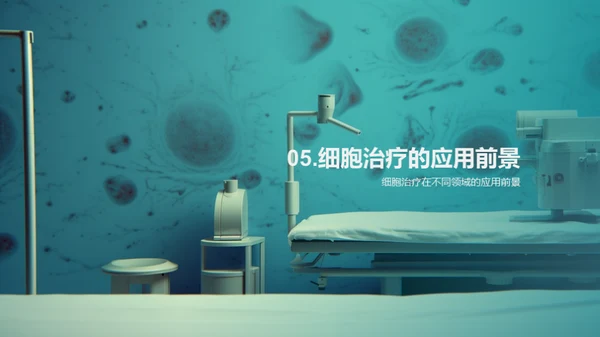 商务风生物医疗教学课件PPT模板