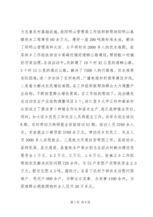 县干部作风建设活动情况汇报.docx