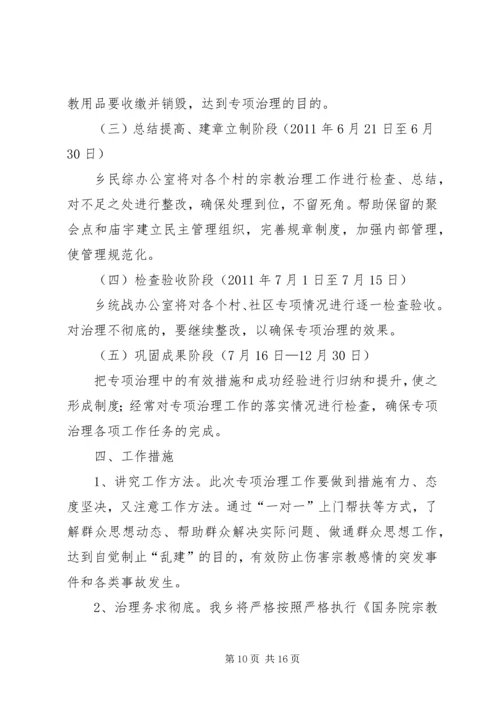 五乱治理组织及方案.docx