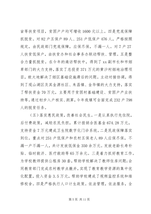 乡镇某年工作总结及某年工作计划.docx