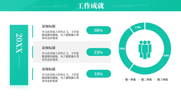 可视化调查数据分析报告通用PPT模板