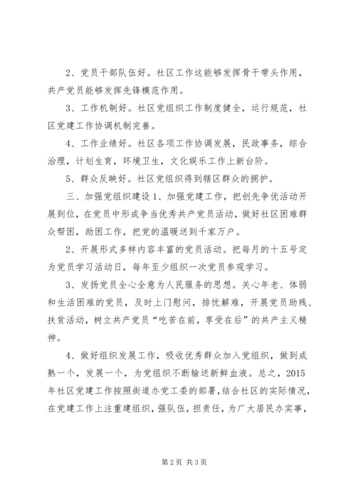 社区年度党支部工作计划 (4).docx