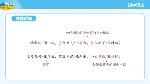 八年级语文上册第六单元课外古诗词诵读 浣溪沙 课件