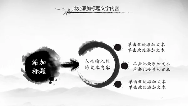 中国风唐诗宋词诗歌朗诵古诗词ppt模板