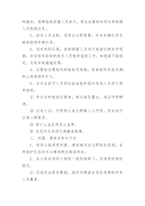 山体滑坡应急预案最新.docx