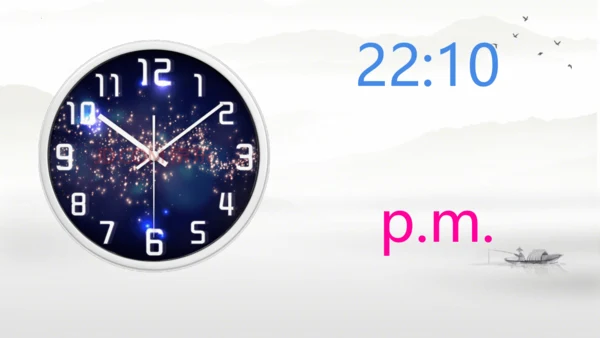 Unit 2 What time is it? Part A  Let's  learn 课件(共6