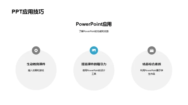 简约风IT互联网教学课件PPT模板