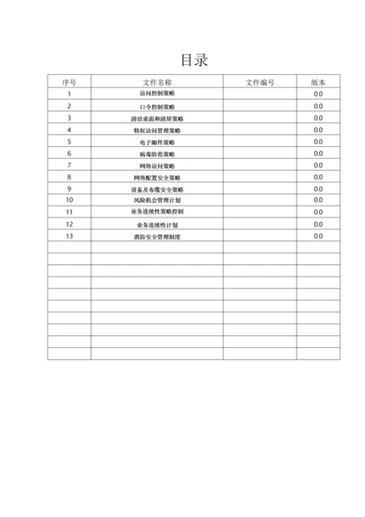 ISO-22301业务连续性管理体系作业指导书全套.docx