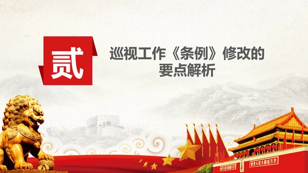 学习新版巡视工作条例3.0版解读PPT