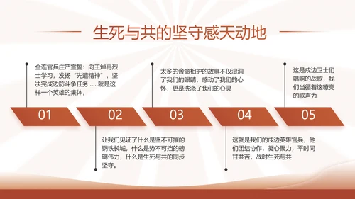 红色简约学习坚持自我革命工作总结动态PPT