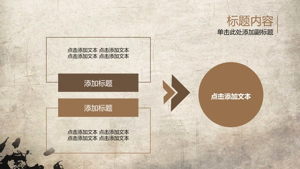 发扬民族文化水墨中国风武术PPT