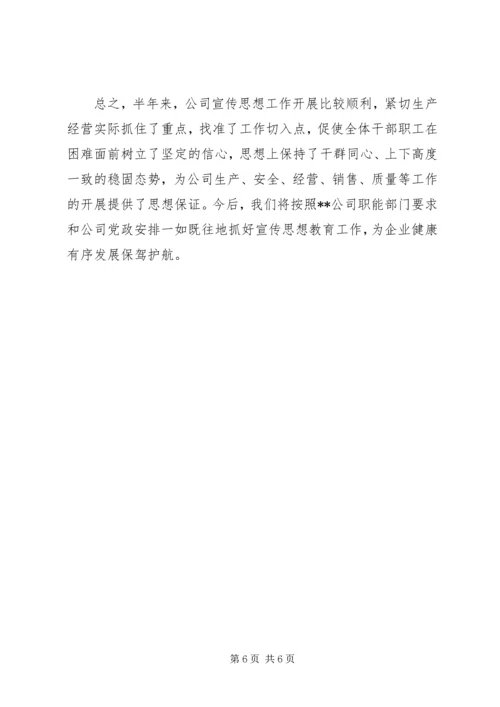 思想宣传工作调研汇报材料 (5).docx