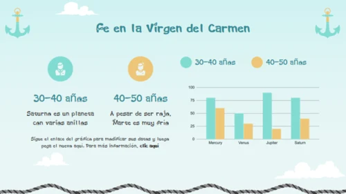 卡门圣母节介绍通用PPT模板