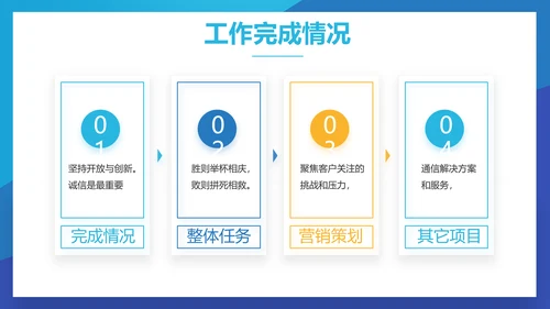 蓝色大气行政人事招聘动态PPT模板