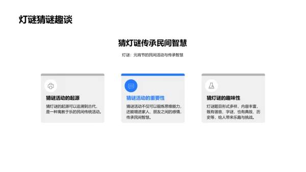 元宵节文化传播报告PPT模板