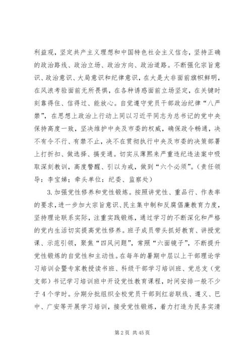 附城小学领导班子党的群众路线教育实践活动整改方案.docx