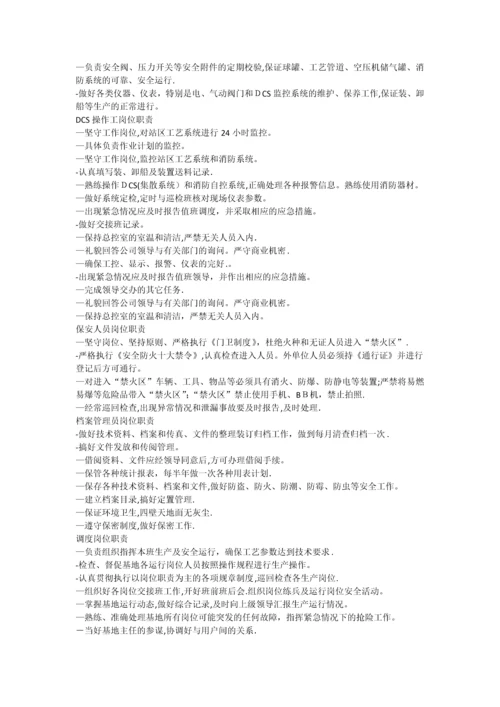 化工厂管理制度(岗位职责篇).docx
