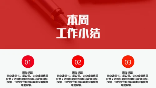 部门晨会例会公司开会通用PPT模板