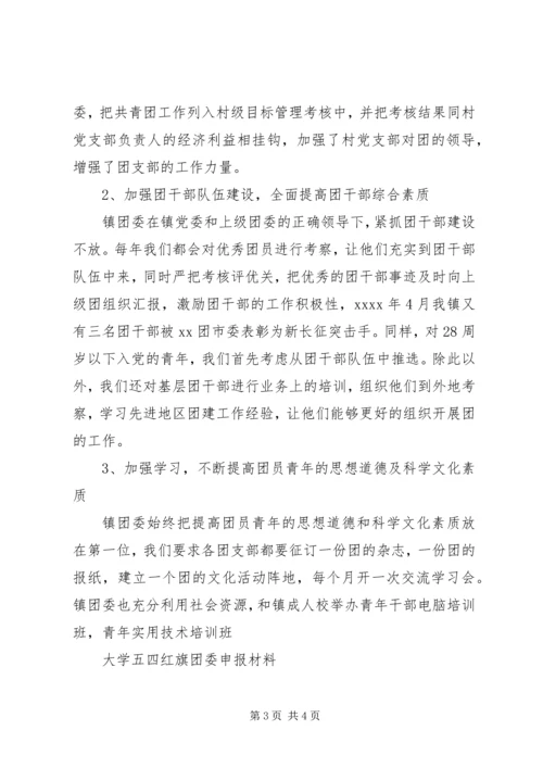 关于五四红旗团委申报材料 (2).docx