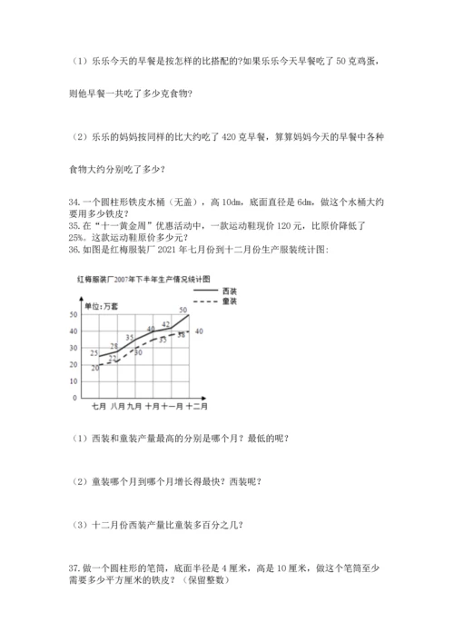 小升初数学应用题50道含答案【培优b卷】.docx