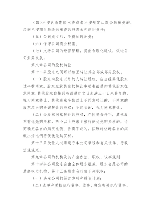 投资公司章程_2.docx