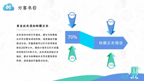 读书教学分享教育课件通用PPT模板