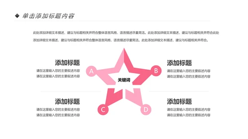 粉色唯美关爱女性关爱乳腺女性健康PPT模板