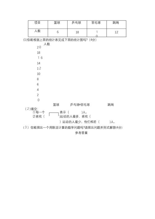 二年级下册数学试题期末检测⑦卷人教新课标