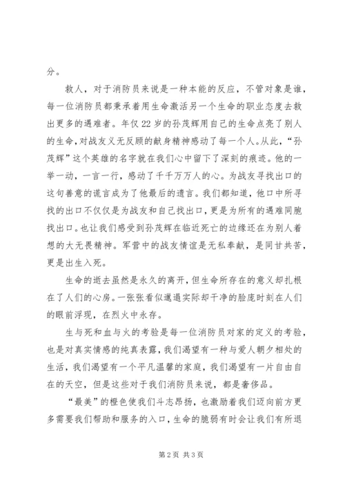 央视《寻找最美消防员颁奖典礼》观后感 (3).docx