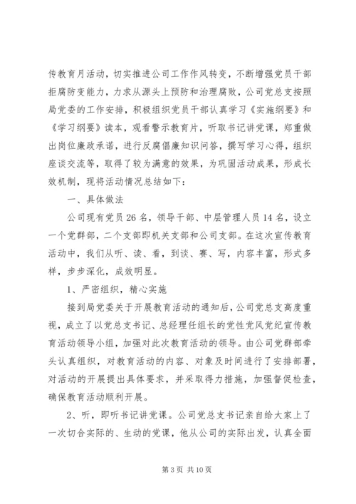 党风党性党纪教育活动总结.docx