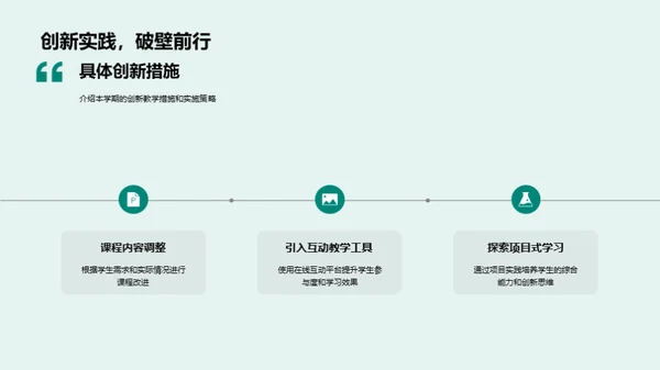 教学创新实践纲要