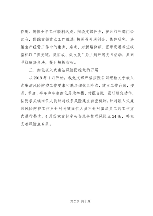 支部班子组织生活会整改工作落实情况自查报告.docx