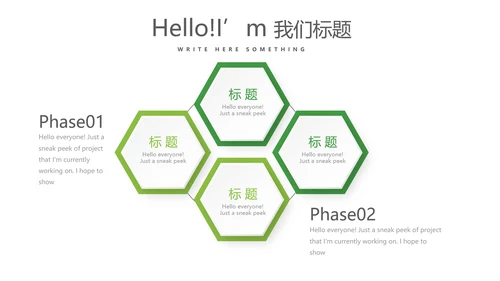 绿色清新医疗学术报告动态PPT