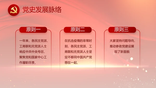 党支部党员大会年终工作总结汇报PPT