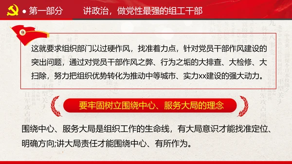 组织系统巩固深化主题教育党支部党课PPT
